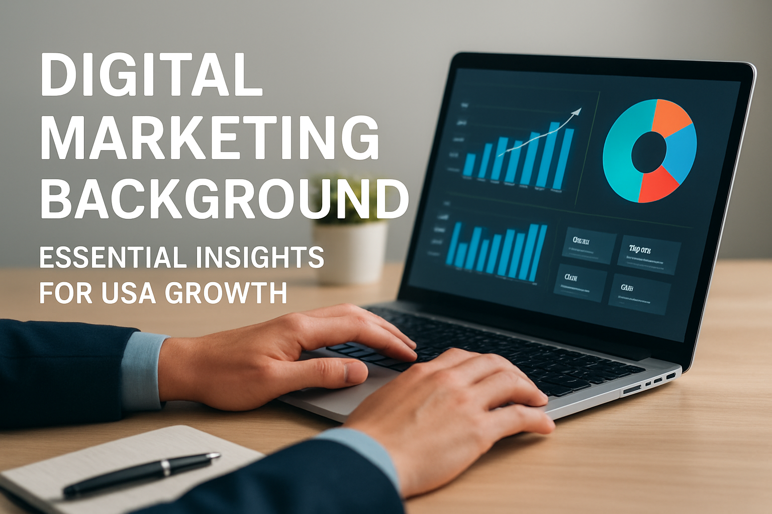 digital marketing background