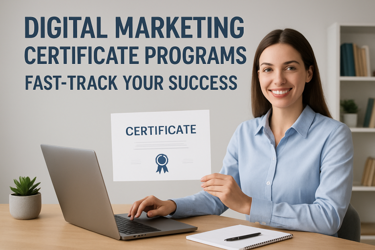 digital marketing certificate programs