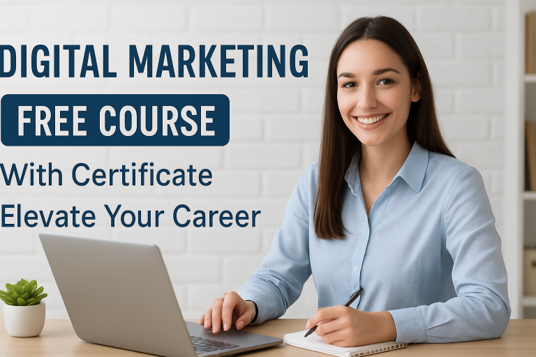 digital marketing free course with certificate